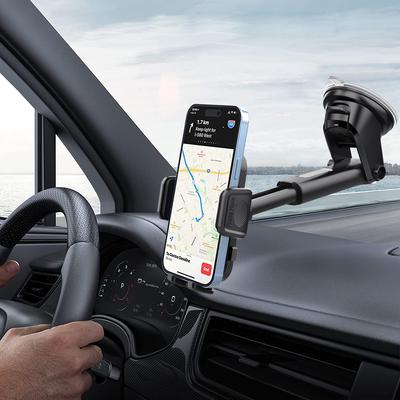 New Car Dashboard Mobile Phone Navigation Bracket Retractable Suction Cup Bracket Center Console Mobile Phone Holder