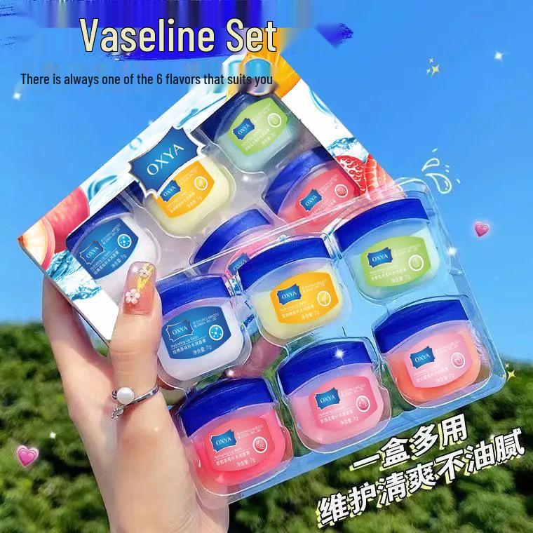

Oxya Vaseline Lip Balm: Nourishing & Hydrating Anti-Chap Exfoliating for Students