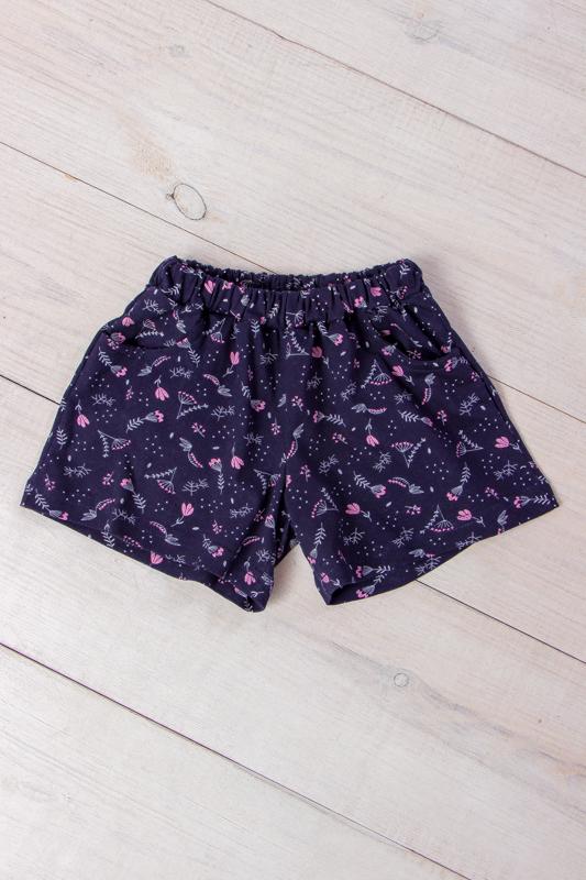 Girls' Cotton Shorts – Comfy Fit & Side Pockets Summer 6262-002 HC