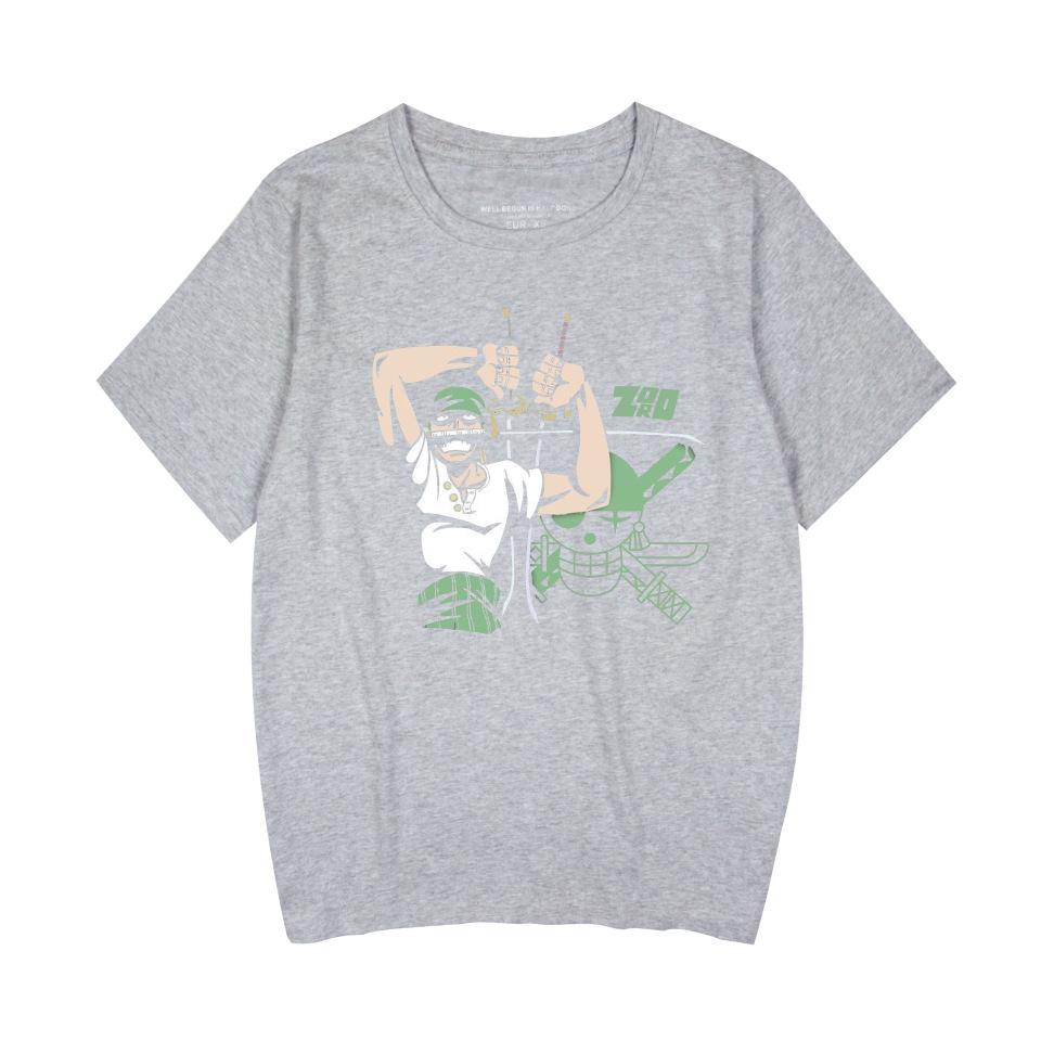 ONE PIECE T-shirt Short Sleeve Hip Hop Tee-shirt Graphic Printing Casual High QualityTshirt Hombre Unisex Tops