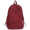 Children's Primary School Students Burgundy Girls Junior High School Students Middle School Students Backpack College Students Backpack