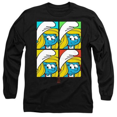A Camiseta de Manga Comprida Smurfs Unisex Adulto Tiles