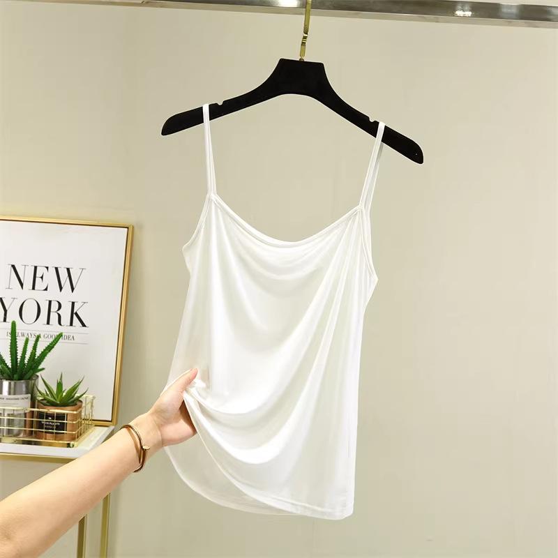 [Hot Sale] Modal Small Vest Summer Wear Skinny Tube Top Bottom Shirt Suspender Vest Women