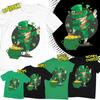 St Patricks Day Dabbing Leprechaun Irish Paddys Ireland T-Shirts Tee Top #SPD