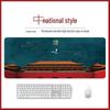 Extra Large Chinese Style Court Mouse Pad - Creative Classical Desk Pad for Gaming & Office