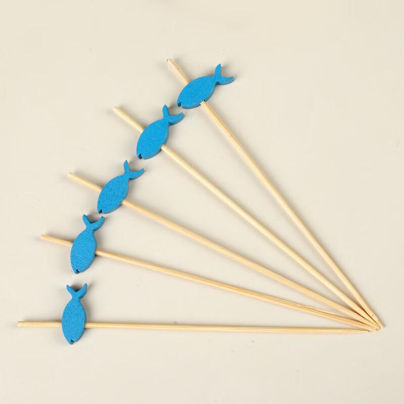 ZISIZ Disposable Animal Fruit Picks