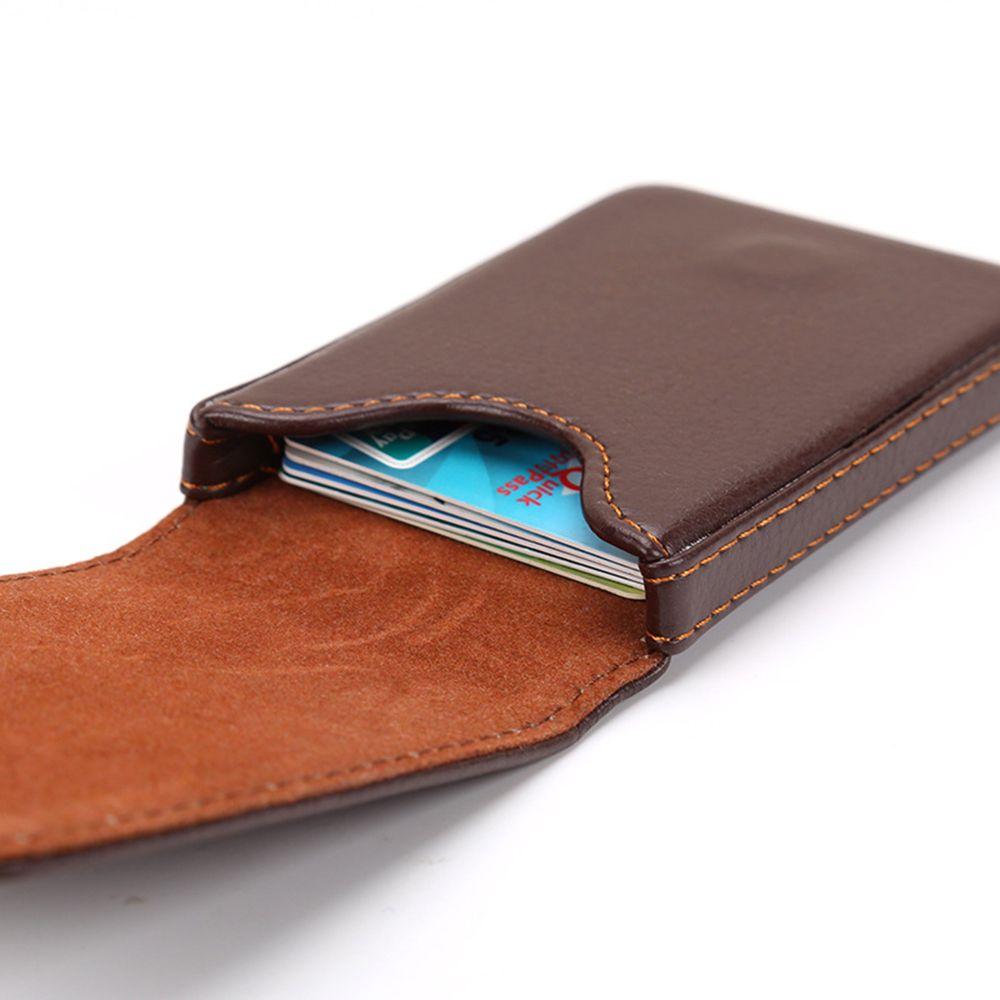 Female Cash Clip Magnetic Attractive Men Coin Purse ID Card Holder Short Purse Business Card Holder
