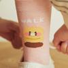 Kakao Friends Daily Socks Melange Pink_Chunshik