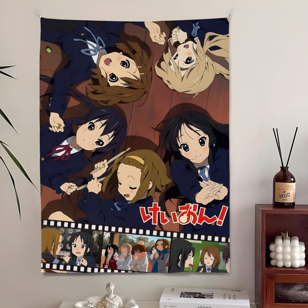 

KKONS ON Cute Girl Anime Tapestry Perfect for Home Living Bedroom Decor Wall Art Backdrop Banner Dorm Room Design 74x94cm(29x37in)