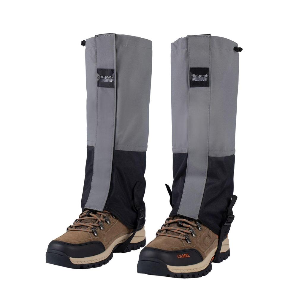 Water-Repellent Outdoor Gaiters: Snowproof, Sandproof & Mudproof Leg Protection for Mountain Climbing