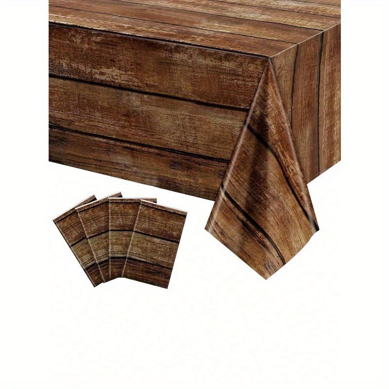 1pc Sage Green Plastic Tablecloths for Rectangle Tables, Light Green Disposable Tablecloth, Waterproof Sage Green Table Cover