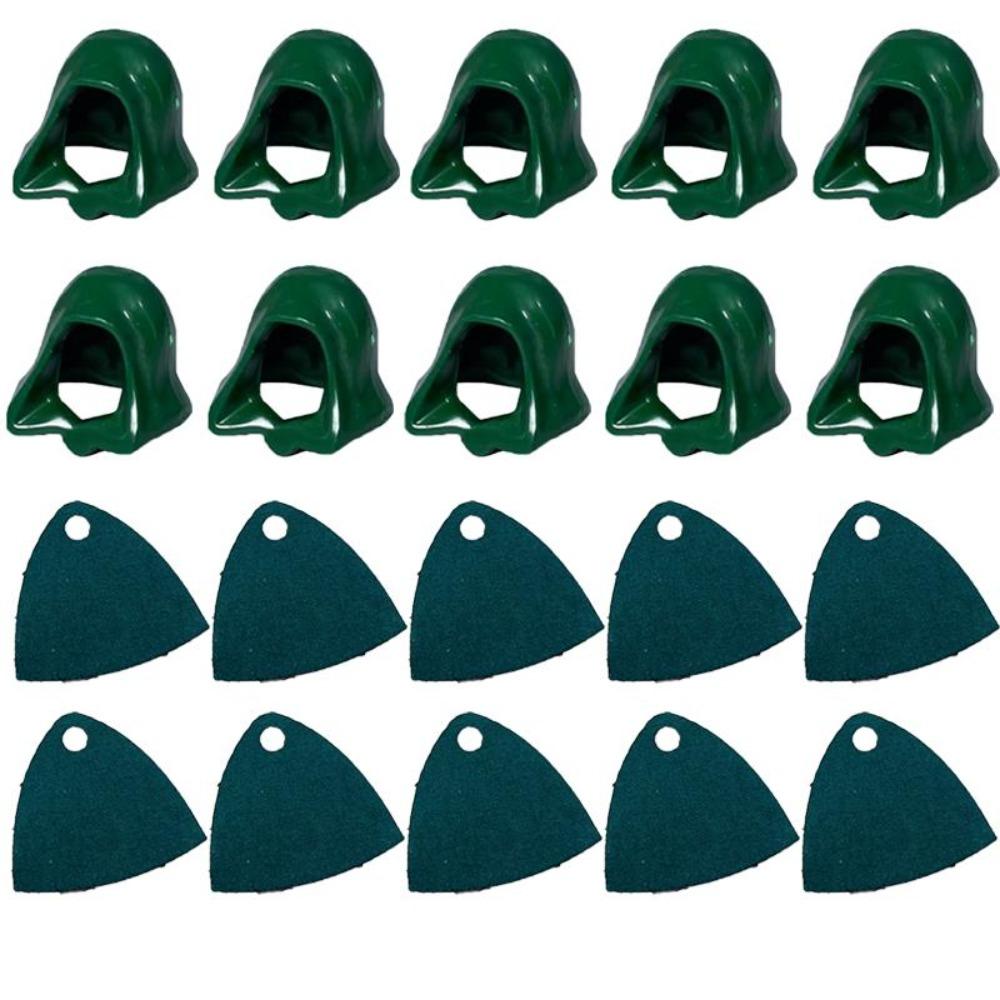 MOC WWII Military Building Blocks Accessories Figure Soldier Ninja Helmet Toy Hat Mini Brick Scarf Mask Knee Pads Gift Toys X027