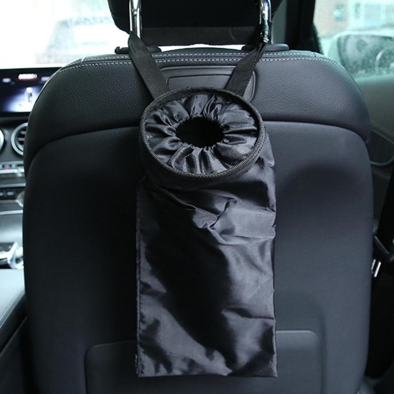 1PC Car Garbage Storage Hanging Bag Car Mounted Environmental Protection Garbage Bag Seat Back Storage Hanging Bag