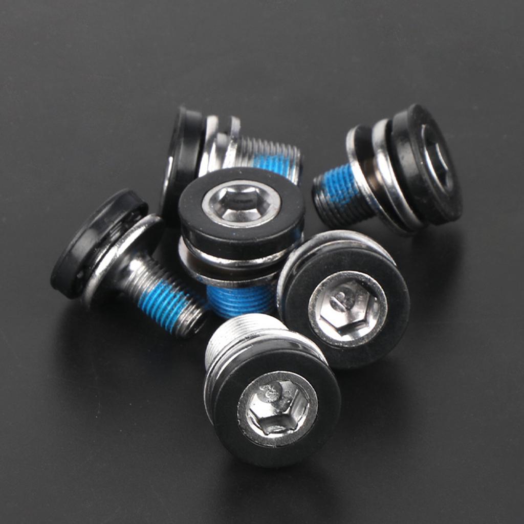 2Pcs Capless Bottom Bracket Screws Bike Hexagonal Crank Arm Bolt Replacement Bicycles Crank Screw for Bicycles Crank Arm