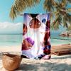 Personalized customized proof beach towel with Jul rapper pattern - soft, absorbent,quick-drying,perfect swimming,camping&bathing