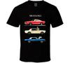 1965 Mustang Rot Weiß Blau Fastback Cabrio Hardtop Coupé Geschenk Ponycar T S