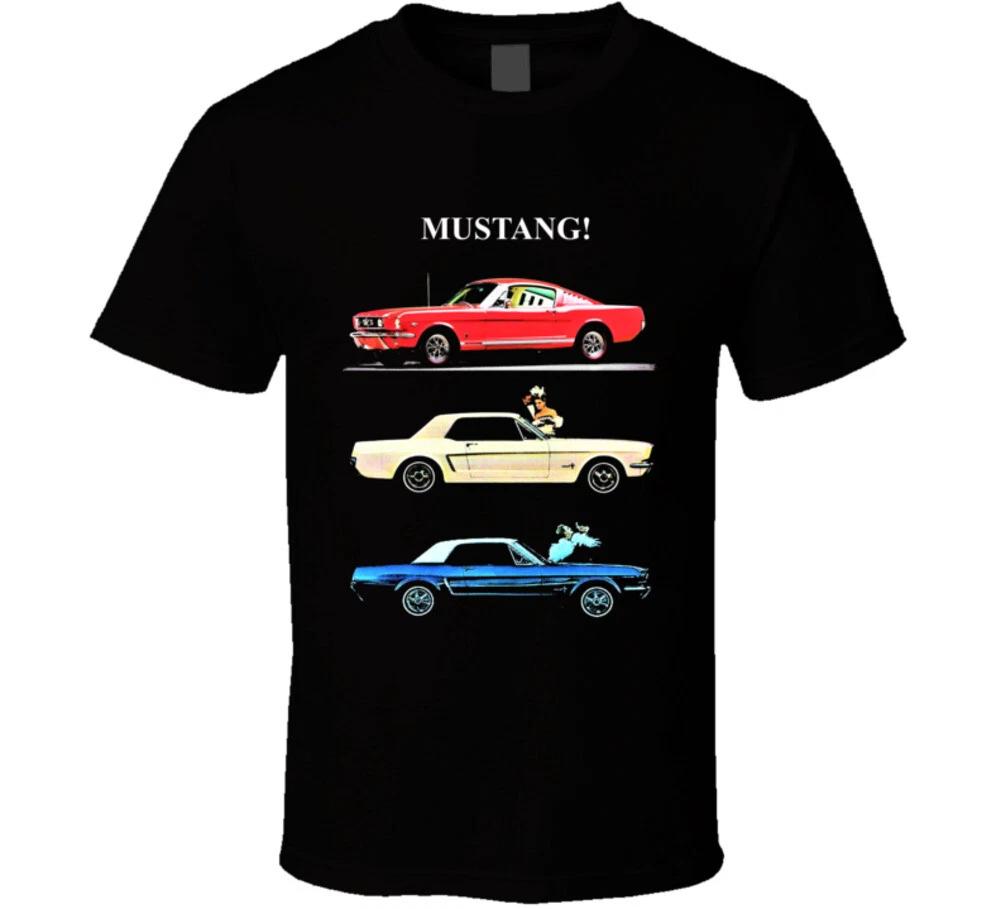 1965 Mustang Red White Blue Fastback Convertible Hardtop Coupe Gift Ponycar T S M