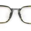 Makellose DITA Brille AEGEUS-TWO Quadratisch Klar Khaki Gebraucht