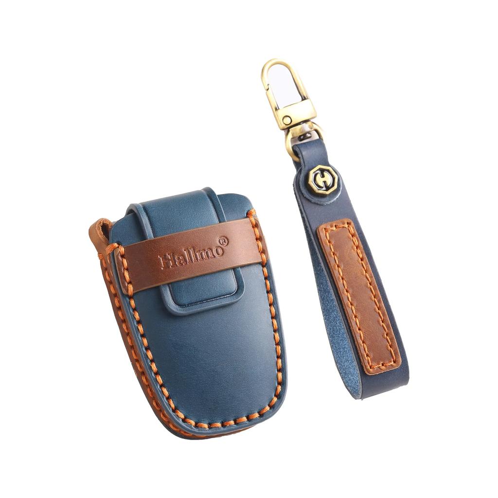 Custodia Porta Chiavi Auto in Pelle Guscio Portachiavi per Hyundai Ix45 SantaFe Nuova Chiave Remota Copertura in Pelle di Alta Gamma