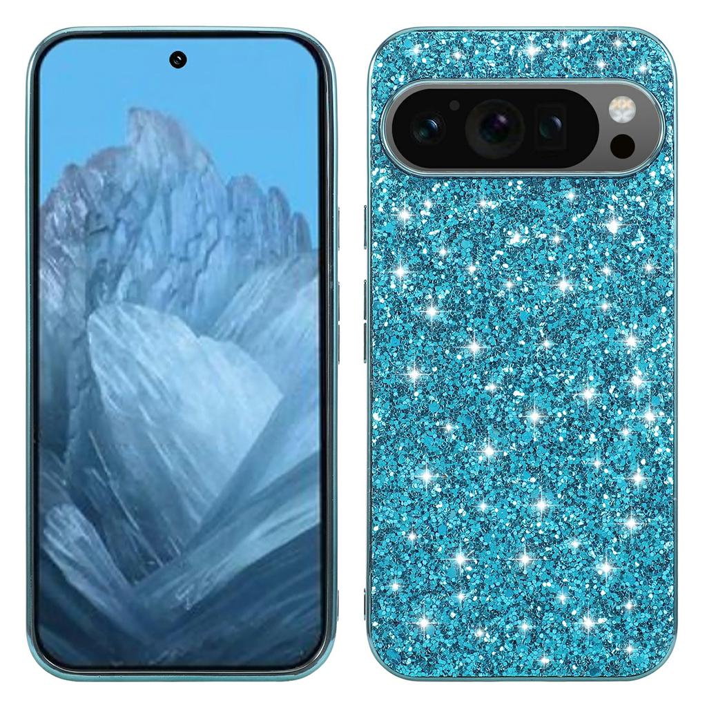For Google Pixel 10/10 Pro Case TPU + PC Sparkling Glitter Phone Back Cover