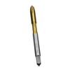 STONEGO 1/5/10PCS Titanium Coated Thread Tap Drill Metric HSS6542 Spiral Fluted Screw Tap M3/M4/M5/M6/M8