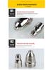 Hafnium Wire Electrode Nozzle for P80 Plasma Cutter, Compatible with LGK-100.