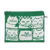 Manhattaner's Stickad Kosmetikapåse 75-8801 Grön