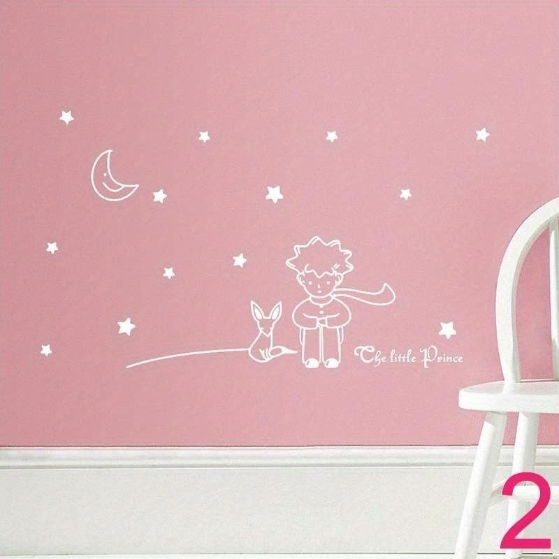 

Наклейки на стену Съемные виниловые художественные декоративные элементы для детской комнаты белый