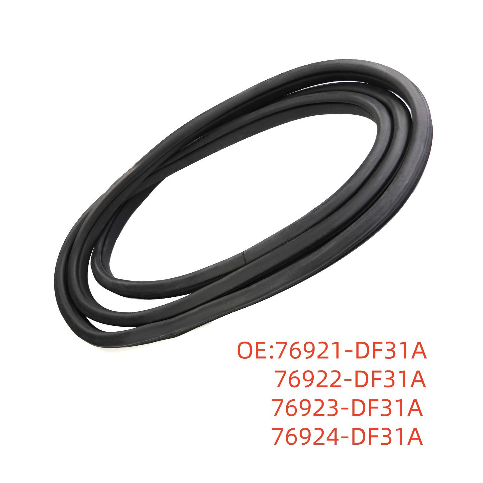 

15-20 QASHQAI Door Frame Dustproof Seal Strip - Car-Specific Body Sealing 76921-DF31A, 76922-DF31A, 76923-DF31A, 76924-DF31A