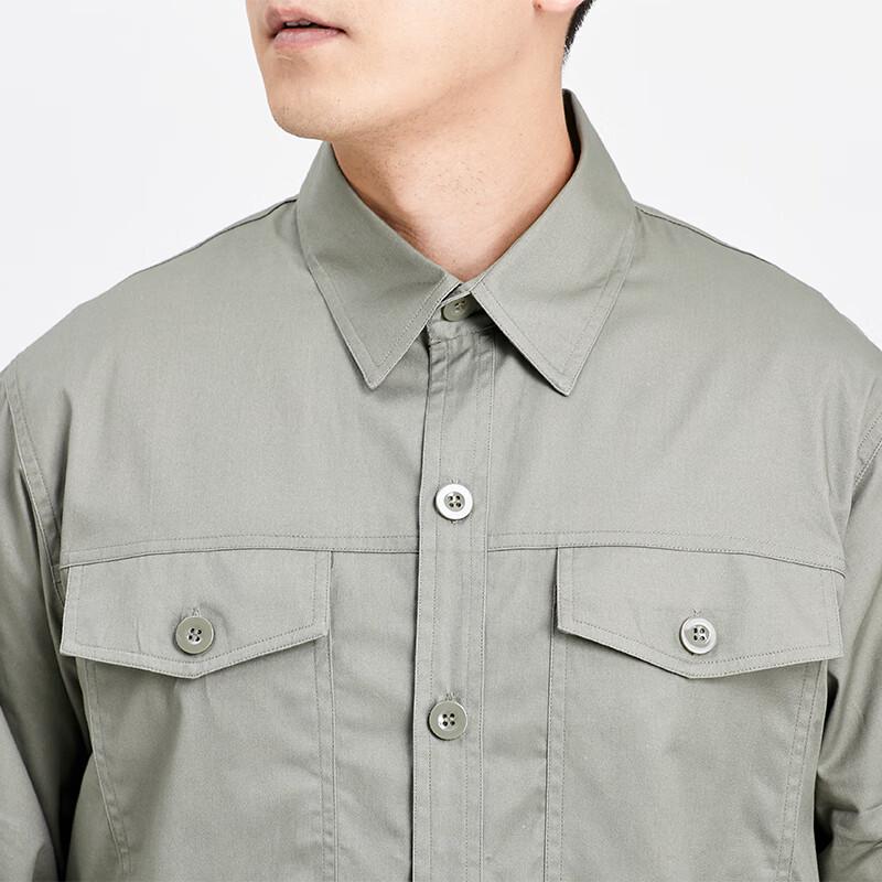 Zhengzhanhu Pure Cotton Summer Long Sleeve Workwear Set
