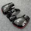 4PCS Chrome Matt With Leather Shift Knob Gear Side Cover DSG Emblem For VW Golf 6 7 R GTI Passat B7 B8 CC R20 Jetta MK6 GLI