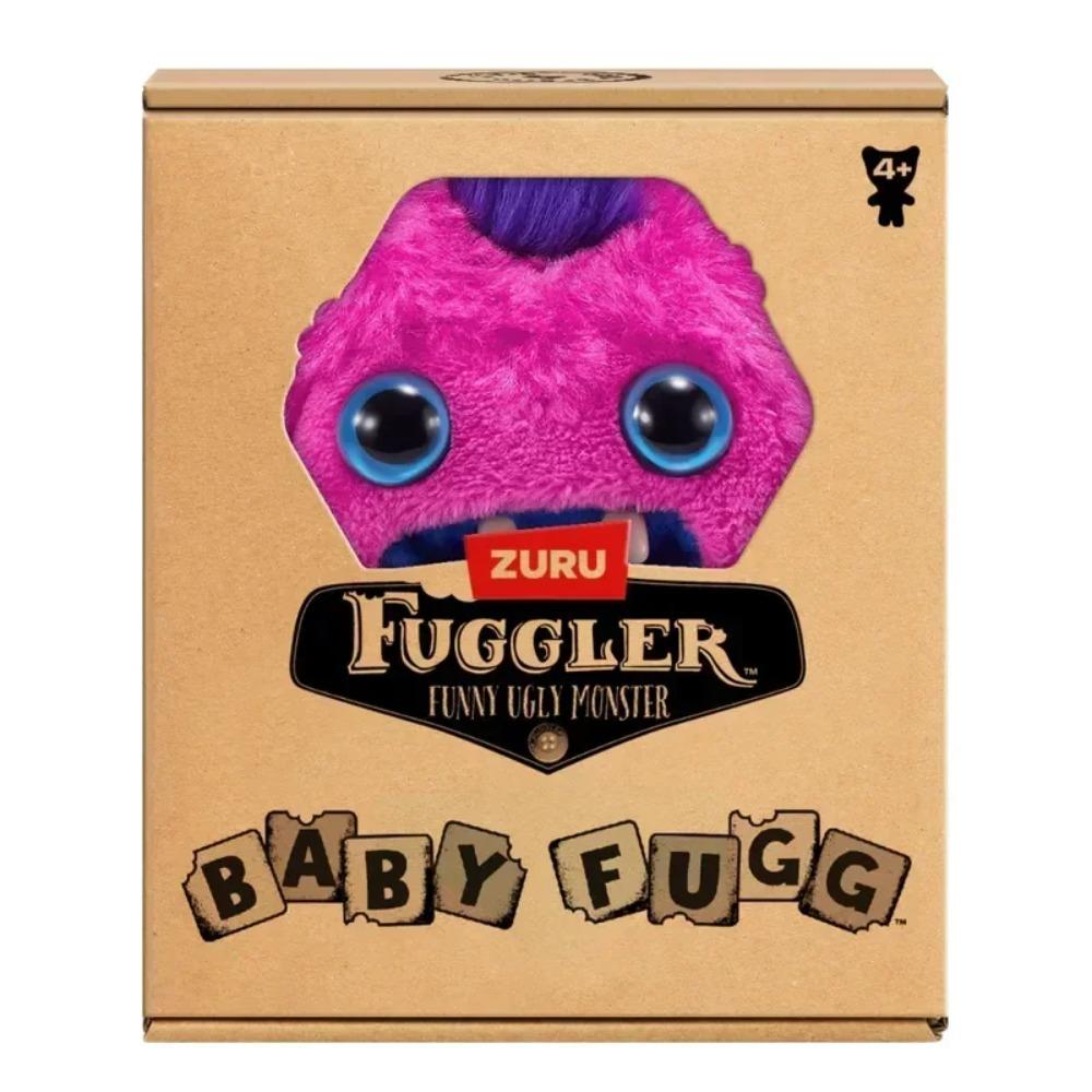 Fuggler Monștri cu Dinți Urați Jucării de Pluș Fuggler Bebeluș Desen Animat Ciudat cu Ochi Mari Iepure Peluche Kawaii Multicolor Păpușă de Pluș 8-9CM