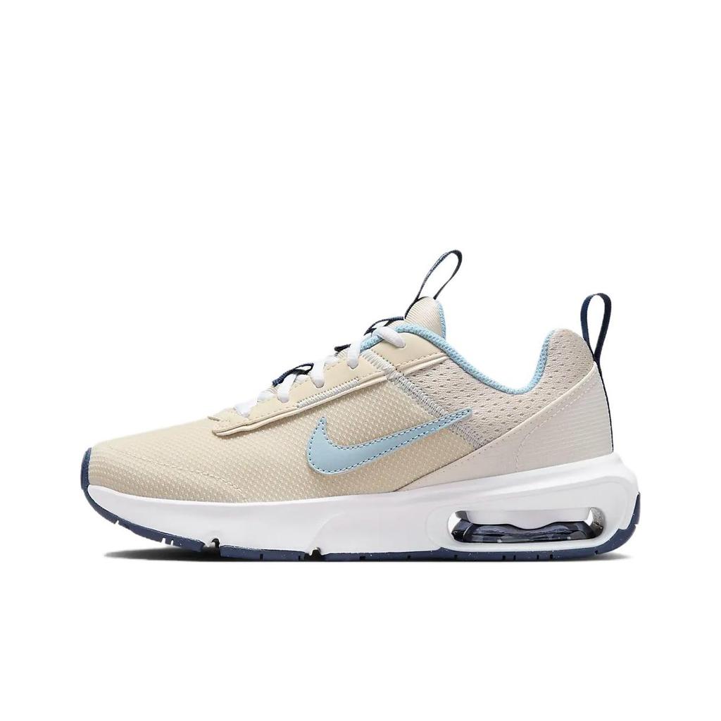 Nike Air Max Intrlk Comfortable Versatile Fabric Synthetic Leather Low Top Kids Casual Shoes Kids sneaker Yellow White DH9393-104