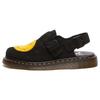 Dr. Martens Jorge Smiley® Suede Round Toe Lace-Up Casual Shoes Men Casual Shoes Black 31391005