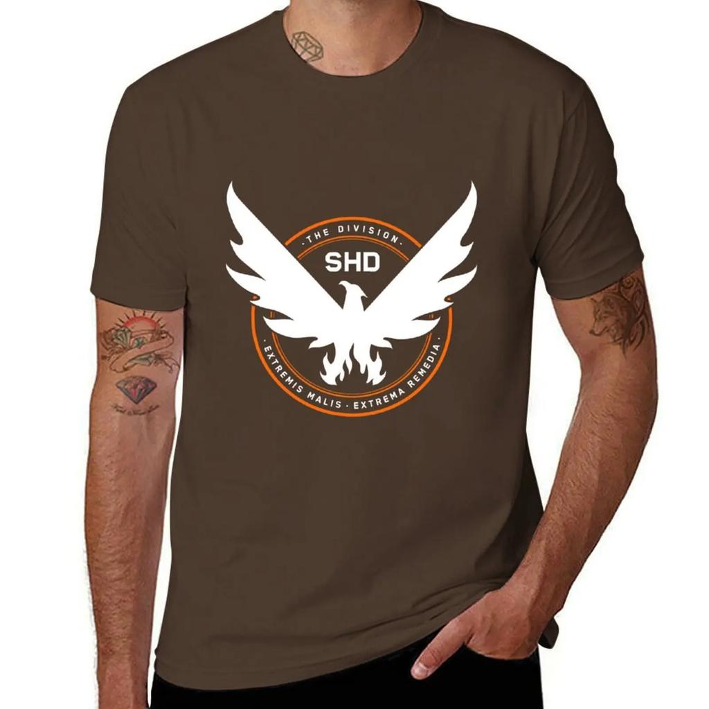 The Division 2 T-Shirt Anime T-Shirt Custom T-Shirt Rohlinge Grafiken Herren Grafik-T-Shirts Übergröße