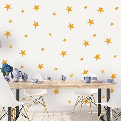 1 Sheet Star Love Circle DIY Sticker Children's Room Bedroom Decorative Wall Sticker Room Decoration Accessories