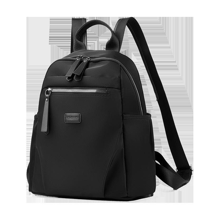 Schoolbag Oxford cloth backpack women's canvas travel bag women's bag travel can be labeled one piece