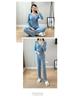 Summer Thin Modal Nursing Pajamas: Long Sleeve Set for Pregnant & Postpartum Women