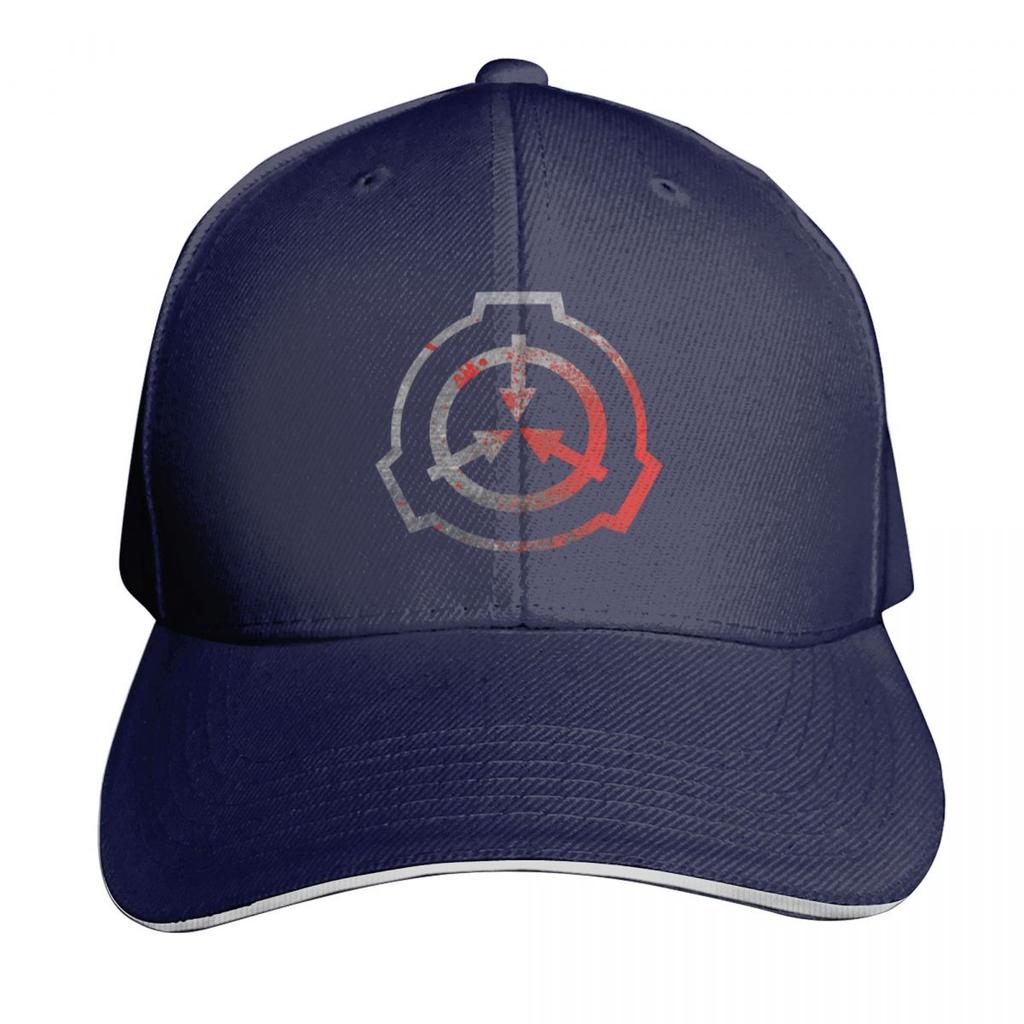 SCP Foundation Blood Splattered Logo (Metal) Baseball Cap Unisex Women Casual Summer Sport Sun Cap
