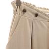 AMERI UNDRESSED Herringbone Leaf Embroidery High Waist Wide Pants S Beige Women Used