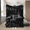 Printed Blanket Picnic Blankets Warm Blanket Soft and Comfortable Blanket Home Travel The V-Vampires D-Diaries Birthday Gift
