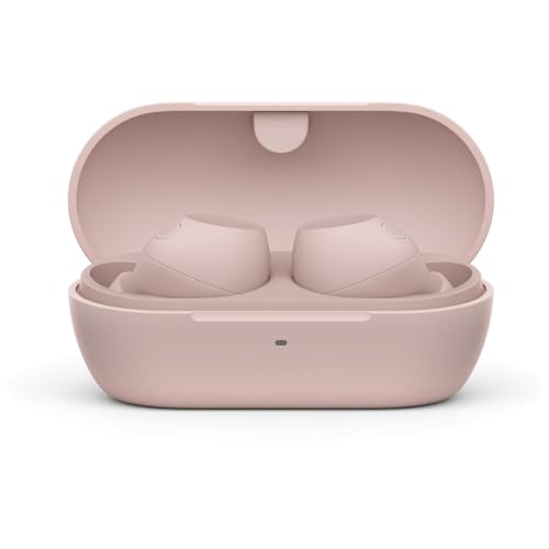 Sony WF-C710N Pink Wireless Earphones Noise Cancelling Bluetooth Long Battery Life IPX4 Waterproof Lightweight Compact Multi-Point Connection