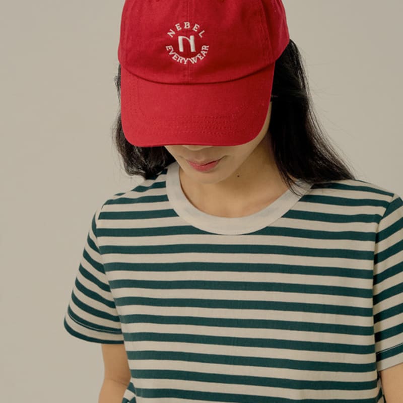 NEBELEVERYWEAR Logo ball cap_red