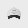 Sunlit HERITAGE LOGO BALL CAP (WHITE/CHARCOAL)