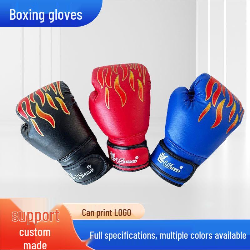 

Custom Taekwondo Inflatable Adult & Child Training Sanda Boxing Gloves 6 oz (Children) красный