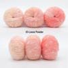 Gradient Rainbow Candy Mohair Yarn Ball: Snowflake Dot, Soft Silk Blend