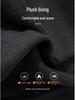 Men's Quick-Dry Fleece-Lined Base Layer for Outdoor Sports, Hiking, Mountaineering, Skiing, and Fitness