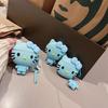 Cute blue kt cat AirPods pro apple bluetooth headset case 1/1/1 generation cartoon case for women