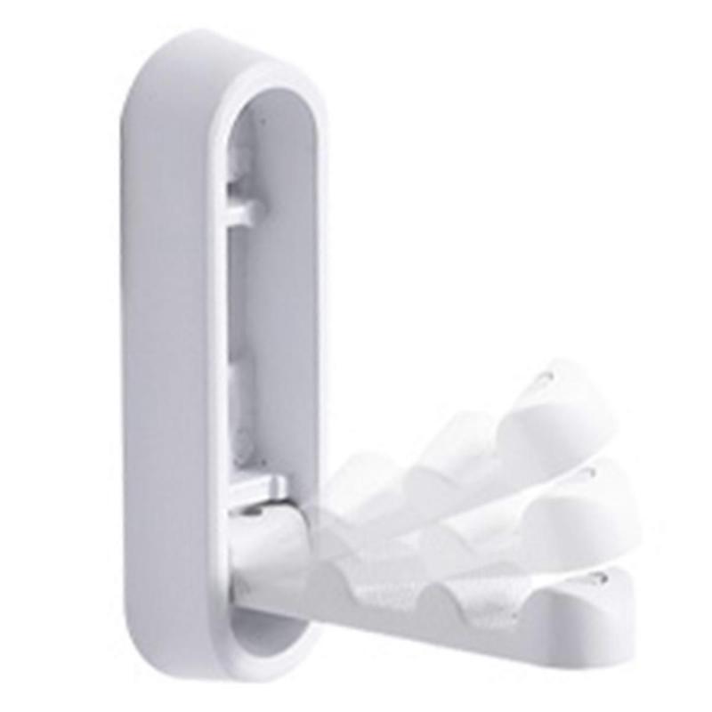 4PCS Folding Coat Hooks, Foldable Wall Hooks, Heavy Duty Zinc Alloy Wall Hook Space-Saving Design
