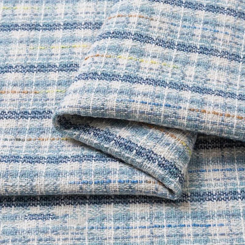 150cmx50cm Small Fragrance Woolen Cloth Fabric High-end Thick Woolen Tweed Vest Suit Coat Dress Skirt DIY Apparel Sewing Fabric